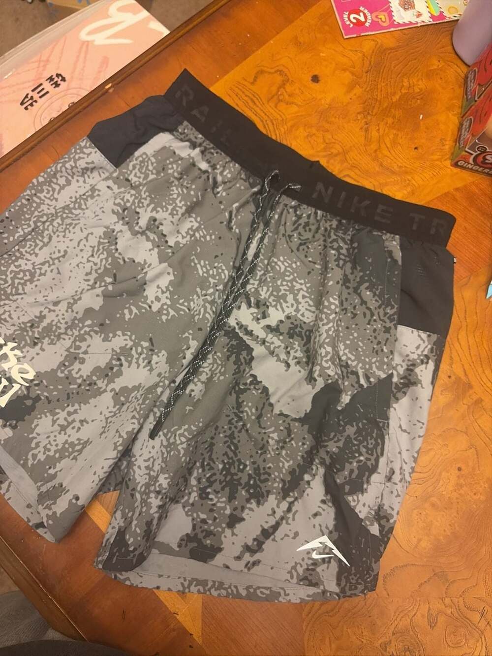 Nike Trail Stride 7-Inch Dri-FIT Brief-Lined Running Shorts